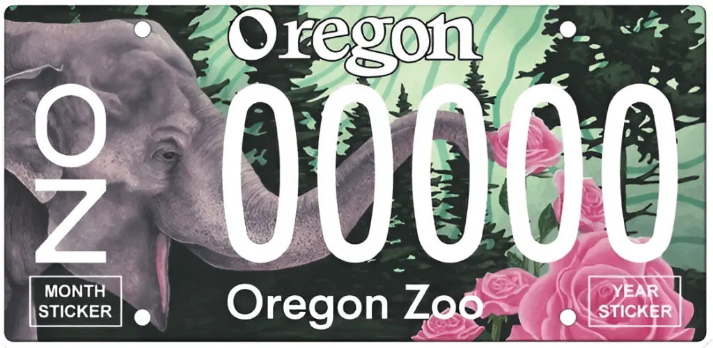 Portland-based artist Jeremy Nichols designed Oregon’s latest specialty license plate. (Courtesy of Oregon Department of Transportation)