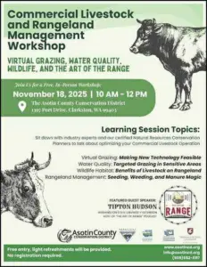 ACCD Livestock workshops