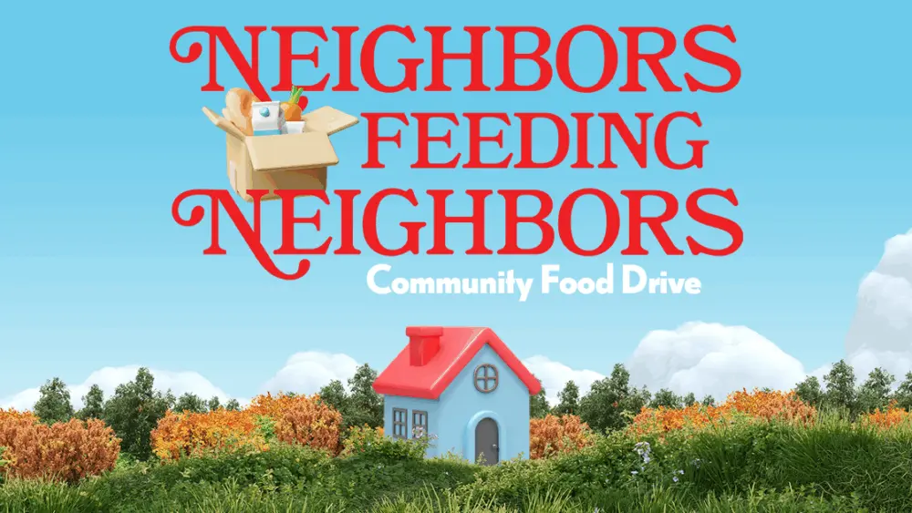 Neighbors Feeding Neighbors