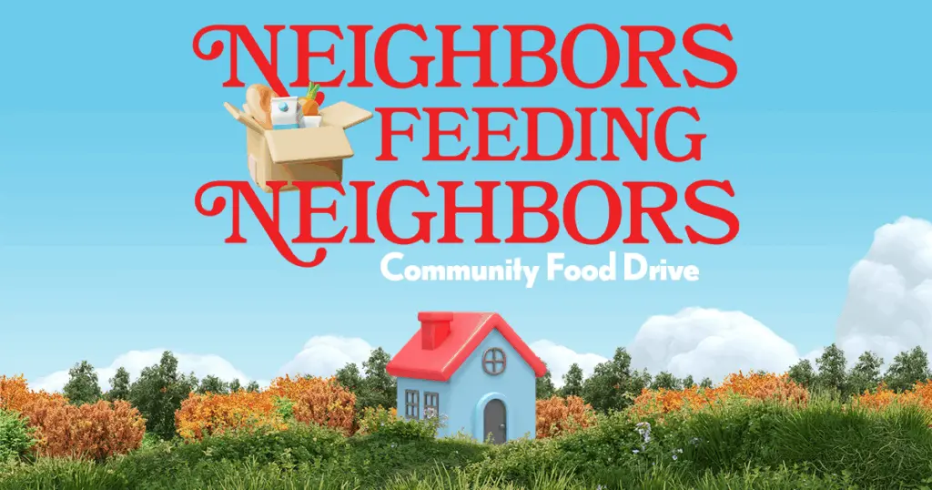 Neighbors Feeding Neighbors