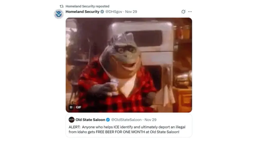 Idaho Bar Draws Homeland Security Attention After Offering Free Beer for Information on Undocumented Immigrants