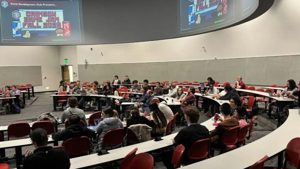 More than 100 students participated in the Crimson Game Jam.
