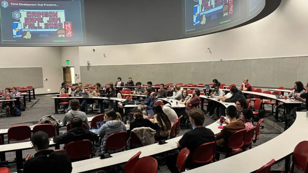 More than 100 students participated in the Crimson Game Jam.