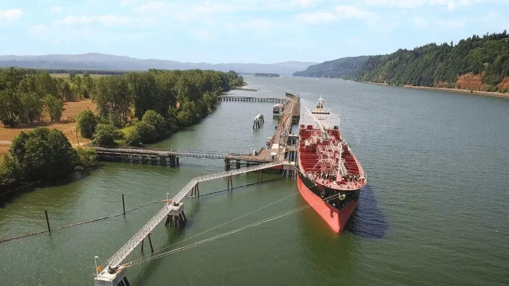Port Westward near Clatskanie, Oregon