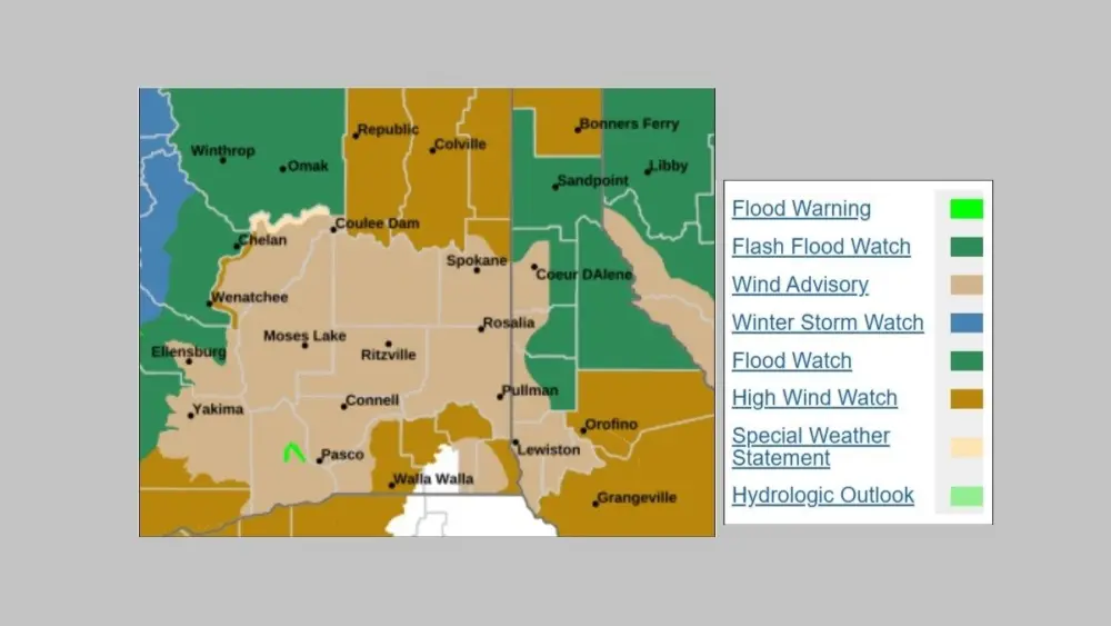 NWS Warnings 12-15-25