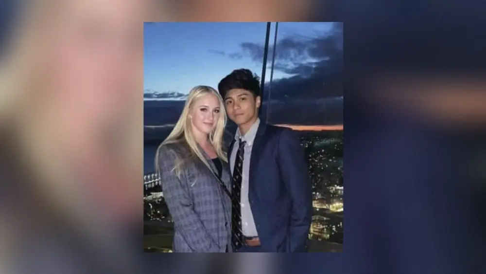 Nadia Cole and Aaron Aung