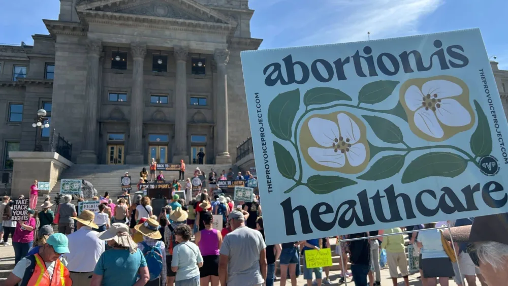 Organizers for Idaho’s reproductive rights ballot initiative, which would restore access to abortion statewide, say they have more than 50,000 signatures of the 71,000 needed by the end of April to qualify for the November ballot. It’s one of four abortion-related initiatives nationwide in 2026. (Kyle Pfannenstiel/Idaho Capital Sun)