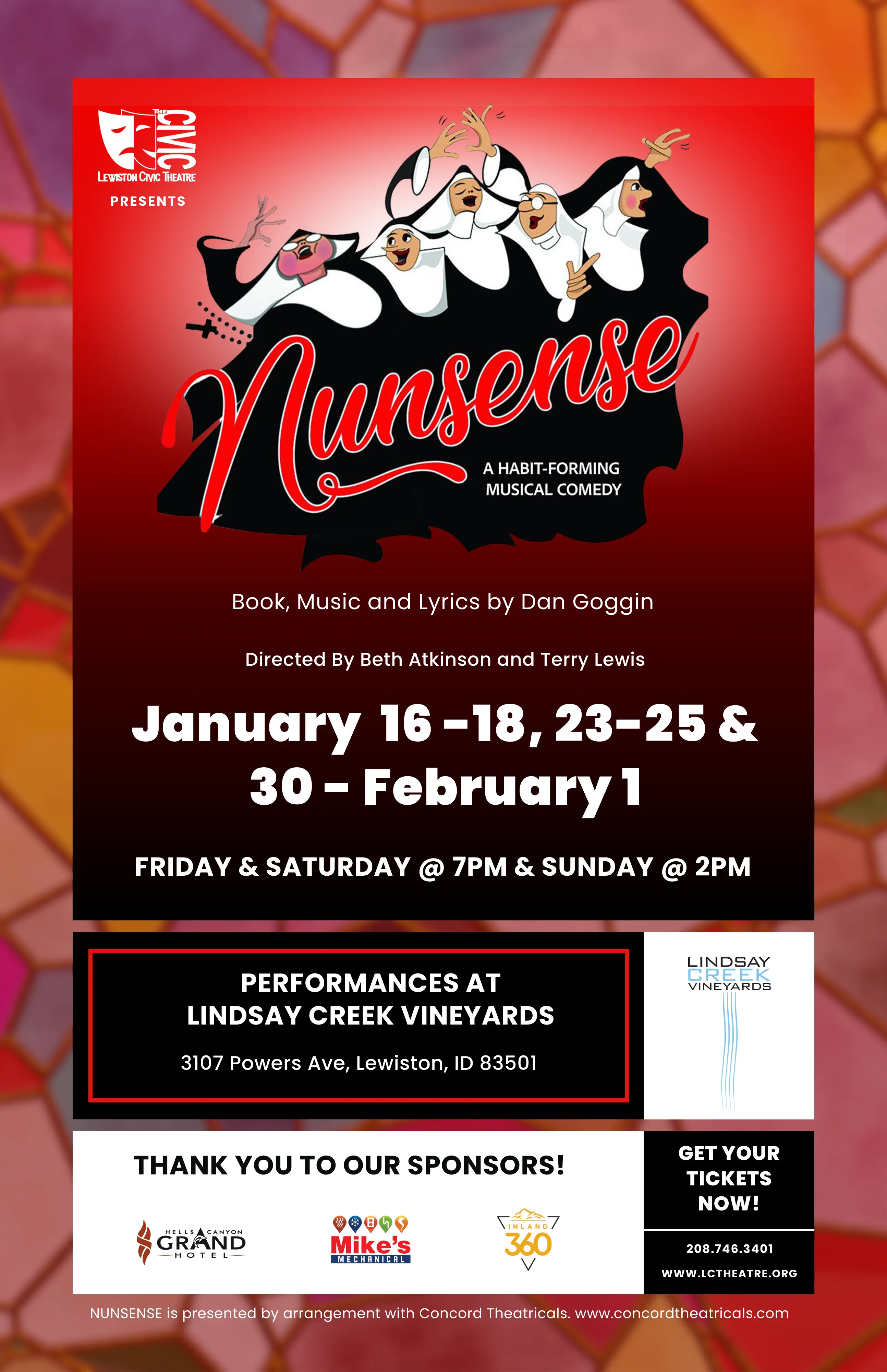 Photo credit: Lewiston Civic Theatre