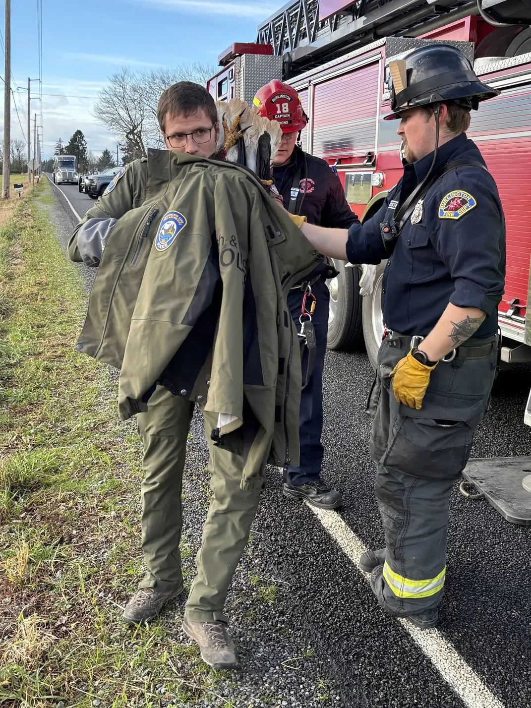 Photo courtesy of Washington Department of Fish and Wildlife Police / Facebook