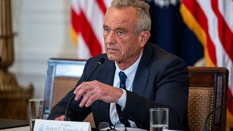 Health and Human Services Secretary Robert F. Kennedy Jr. makes remarks at an event announcing the MAHA (Make America Healthy Again) Commission, Thursday, May 22, 2025, in the East Room of the White House. (Official White House Photo by Joyce N. Boghosian)