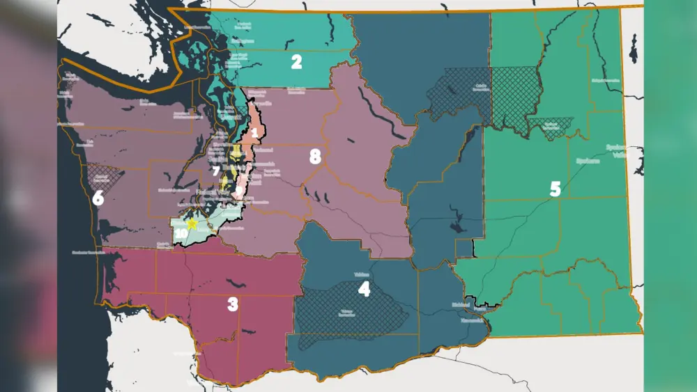Washington State Congressional District Map