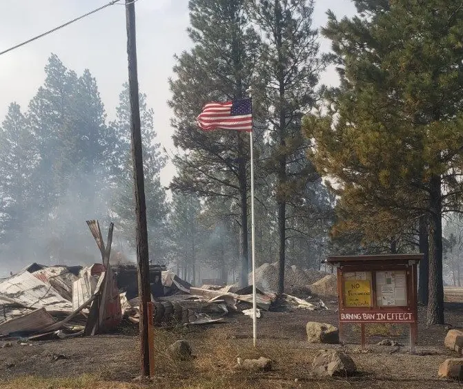 The 2020 Babb Road Fire rapidly swept through Malden and nearby areas, burning more than 15,000 acres and destroying roughly 80 % of the town during a wind-driven wildfire on Labor Day.