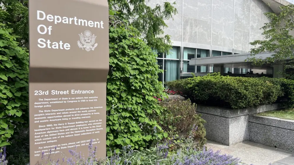 Exterior of the U.S. Department of State Harry S. Truman Building, in Washington, D.C., in May 2024. (Official State Department photo by Linda D. Epstein)