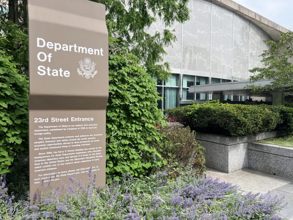 Exterior of the U.S. Department of State Harry S. Truman Building, in Washington, D.C., in May 2024. (Official State Department photo by Linda D. Epstein)