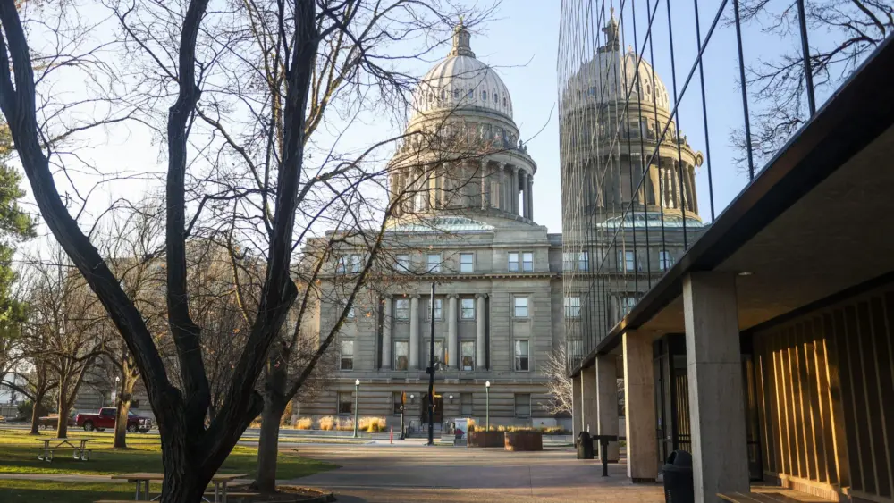The Idaho State Capitol Building in Boise as seen on Jan. 14, 2026. (Photo by Pat Sutphin for the Idaho Capital Sun)