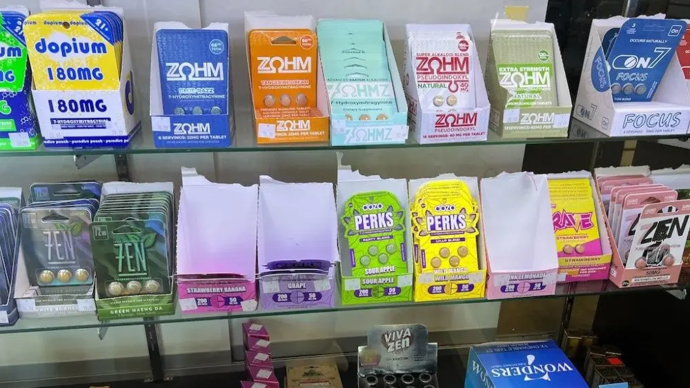 The supplement, which can have opioid-like effects, is available in gas stations and other retail shops. It’s raising public health concerns.