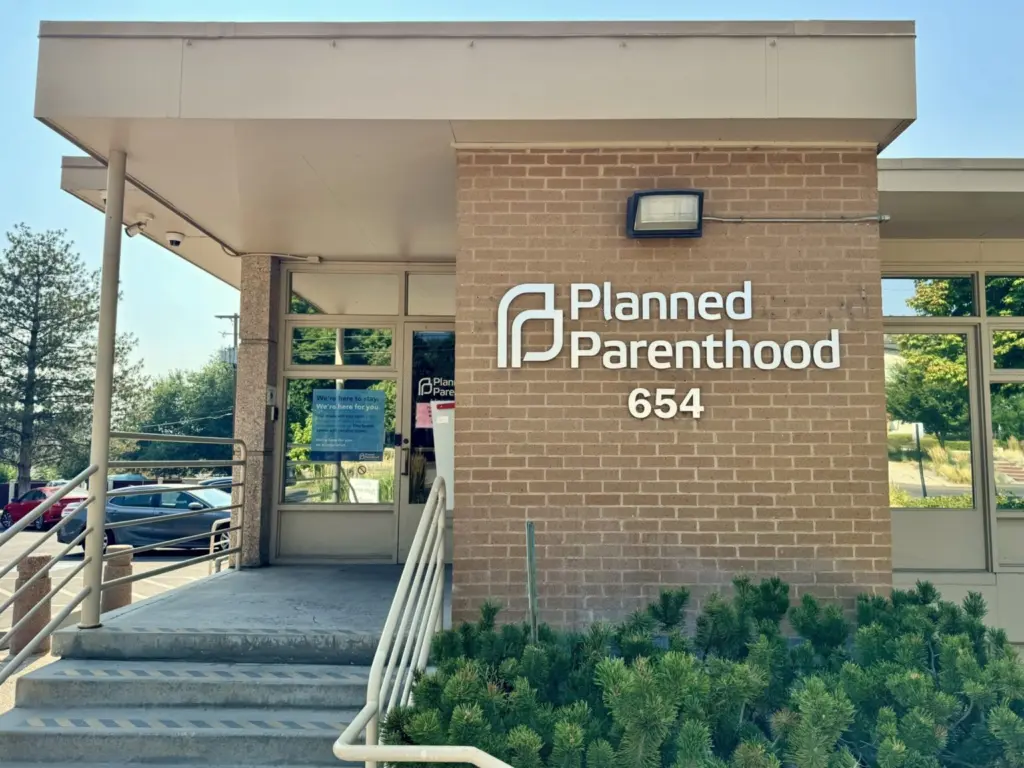 A Planned Parenthood clinic in Salt Lake City on Wednesday, July 31, 2024. (Photo by McKenzie Romero/Utah News Dispatch)