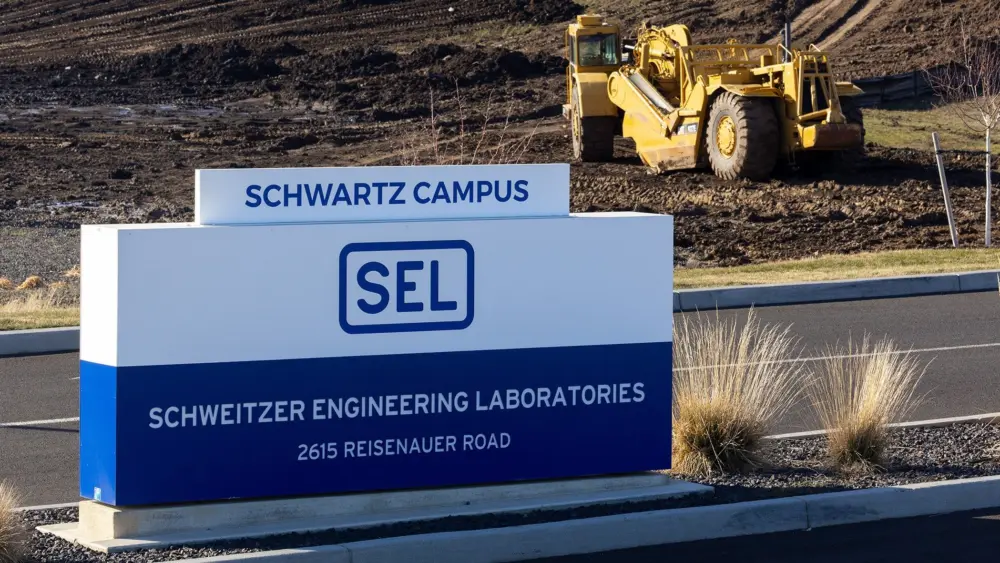 Photo courtesy of Schweitzer Engineering Laboratories (SEL), Schwartz Campus site preparation, February 2026.
