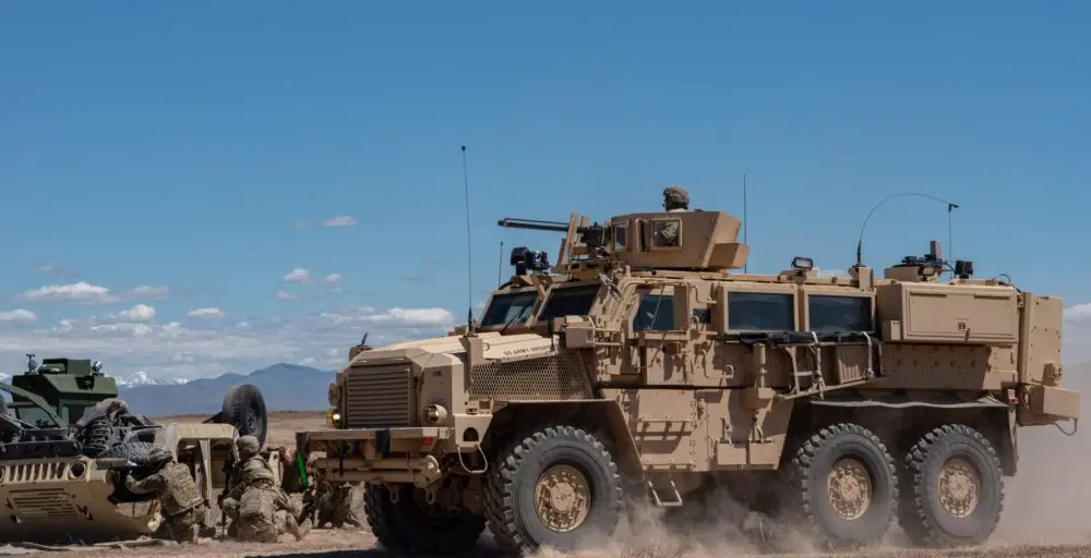 U.S. Army soldiers participate in a combat training scenario during the 2025 Best Warrior Competition at the Orchard Combat Training Center in Boise on May 7, 2025. The Idaho National Guard hosted the competition. (Photo courtesy of Staff Sgt. Alisha Grezlik/U.S. Army)