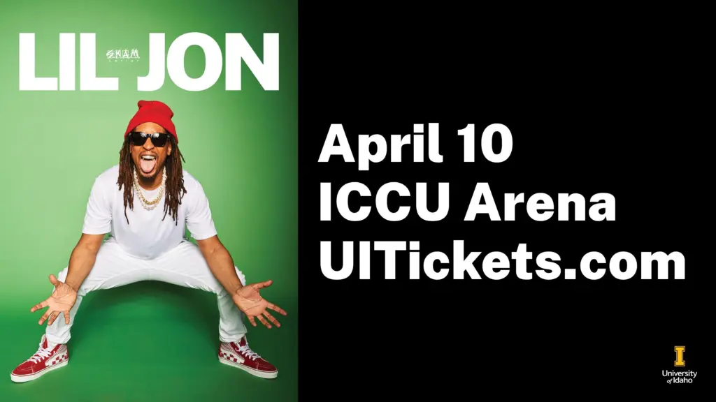Photo credit: Lil Jon promotional image courtesy of the University of Idaho, shared via X (Twitter)