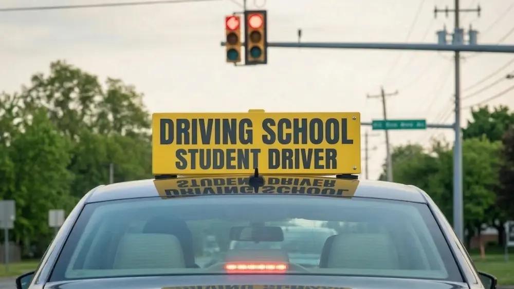 Student Driver. Driver's Education.