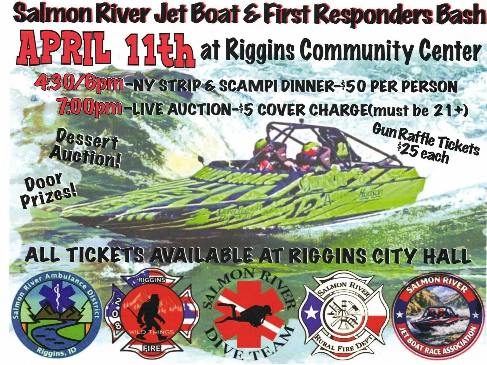Salmon River Jet Boat & First Responders Bash