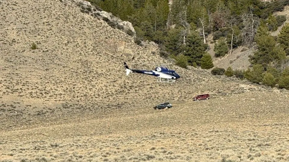 Challis Search and Rescue Airlifts Injured Hiker from McGowan Peak