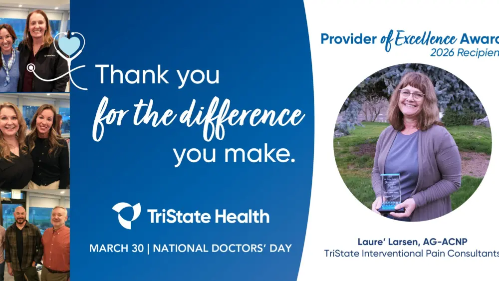 Photo credit: Courtesy of TriState Health