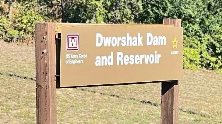 Dworshak Dam and Reservoir Sign - Victoria Johnson Dailyfly Media
