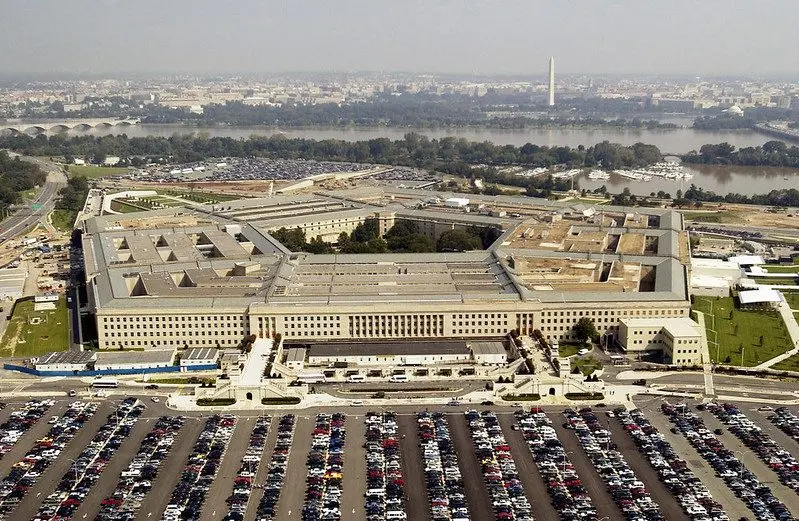 The Pentagon, the headquarters of the U.S. Department of Defense. Photo: Felton Davis / Flickr / CC BY 2.0 / Cropped from Original