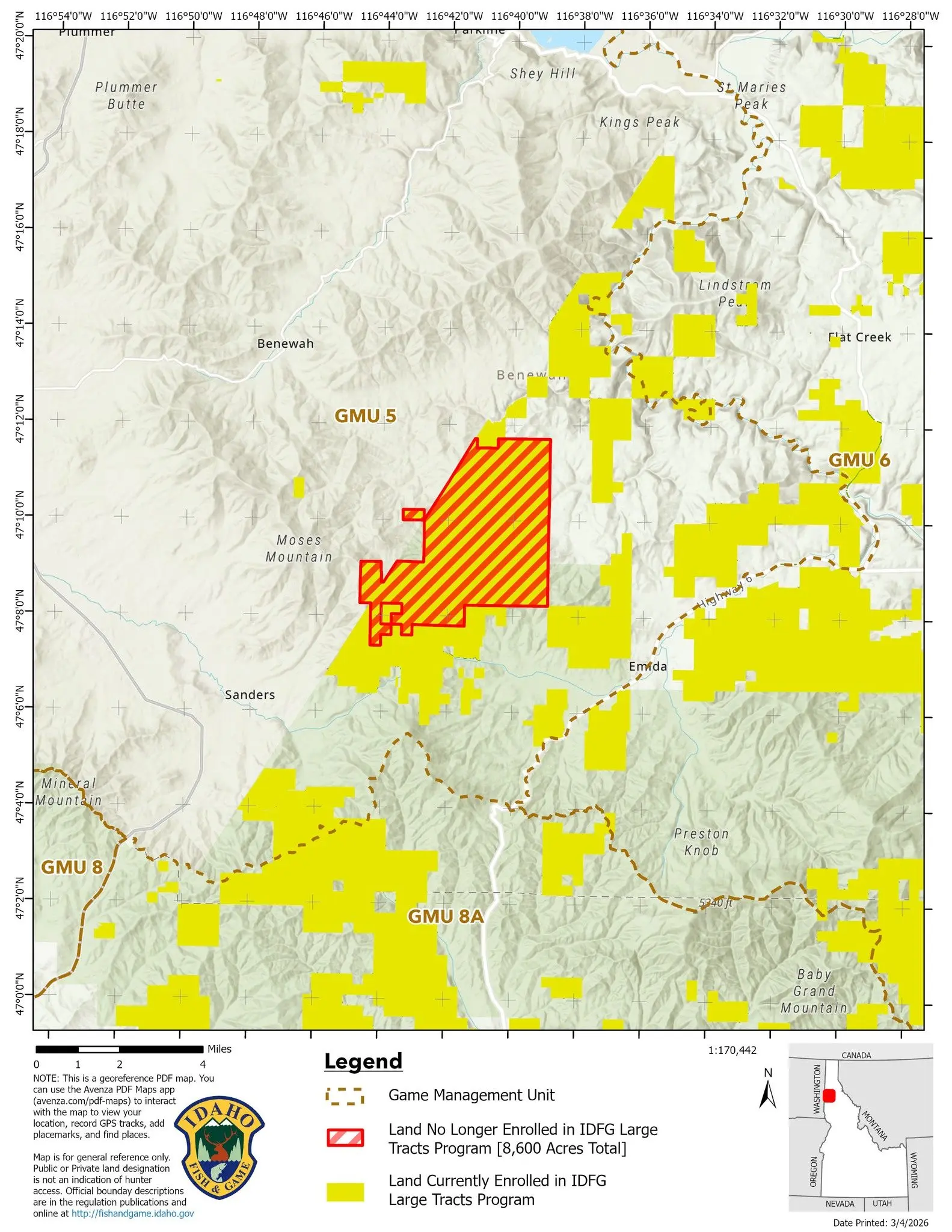 Photo credit: Courtesy of Idaho Fish and Game Panhandle Region