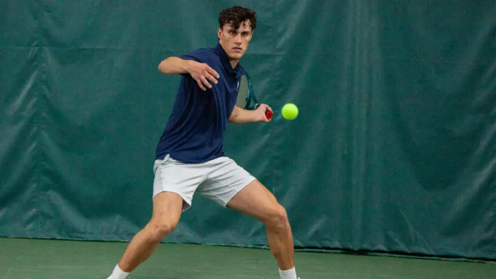 Solid Singles Play Earns LC State Men’s Tennis Victory at IWU