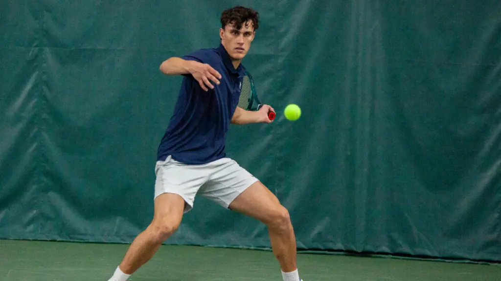 Solid Singles Play Earns LC State Men’s Tennis Victory at IWU
