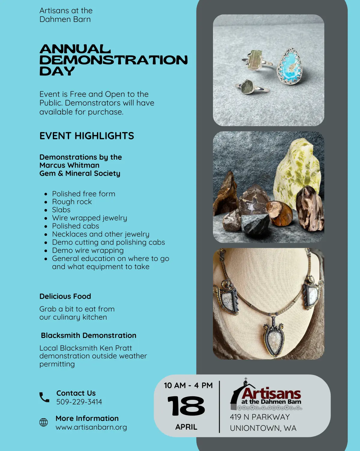 Marcus Whitman Gem and Mineral Society