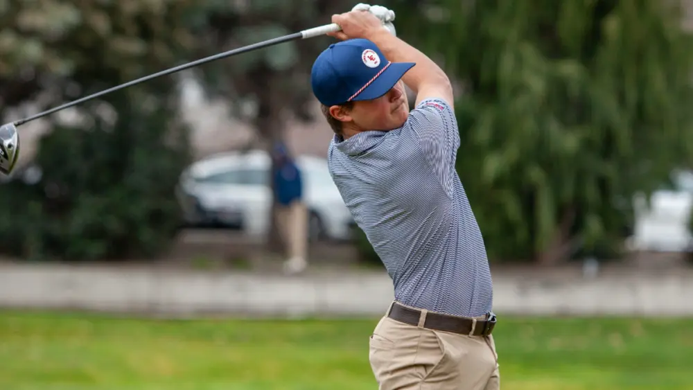 LC State Men’s Golf in Second, West Leads at Oregon Tournament