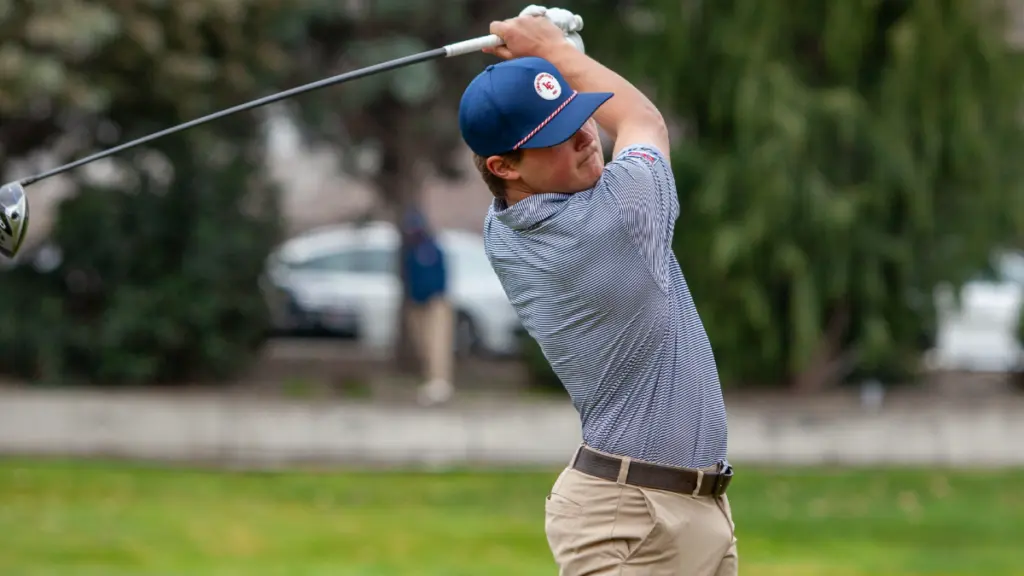 LC State Men’s Golf in Second, West Leads at Oregon Tournament