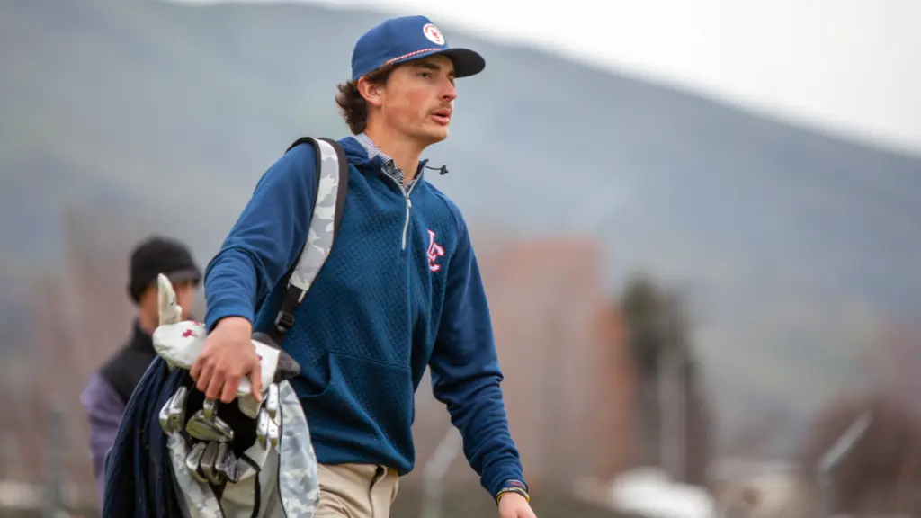 West Earns First Collegiate Win, LC State Men’s Golf Takes Second in Regular Season Finale