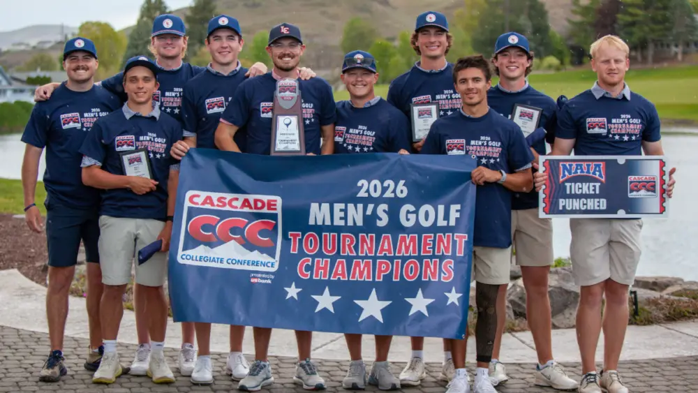 Men’s Golf Captures Program’s First CCC Title, Artusini Takes Home Medalist Honors