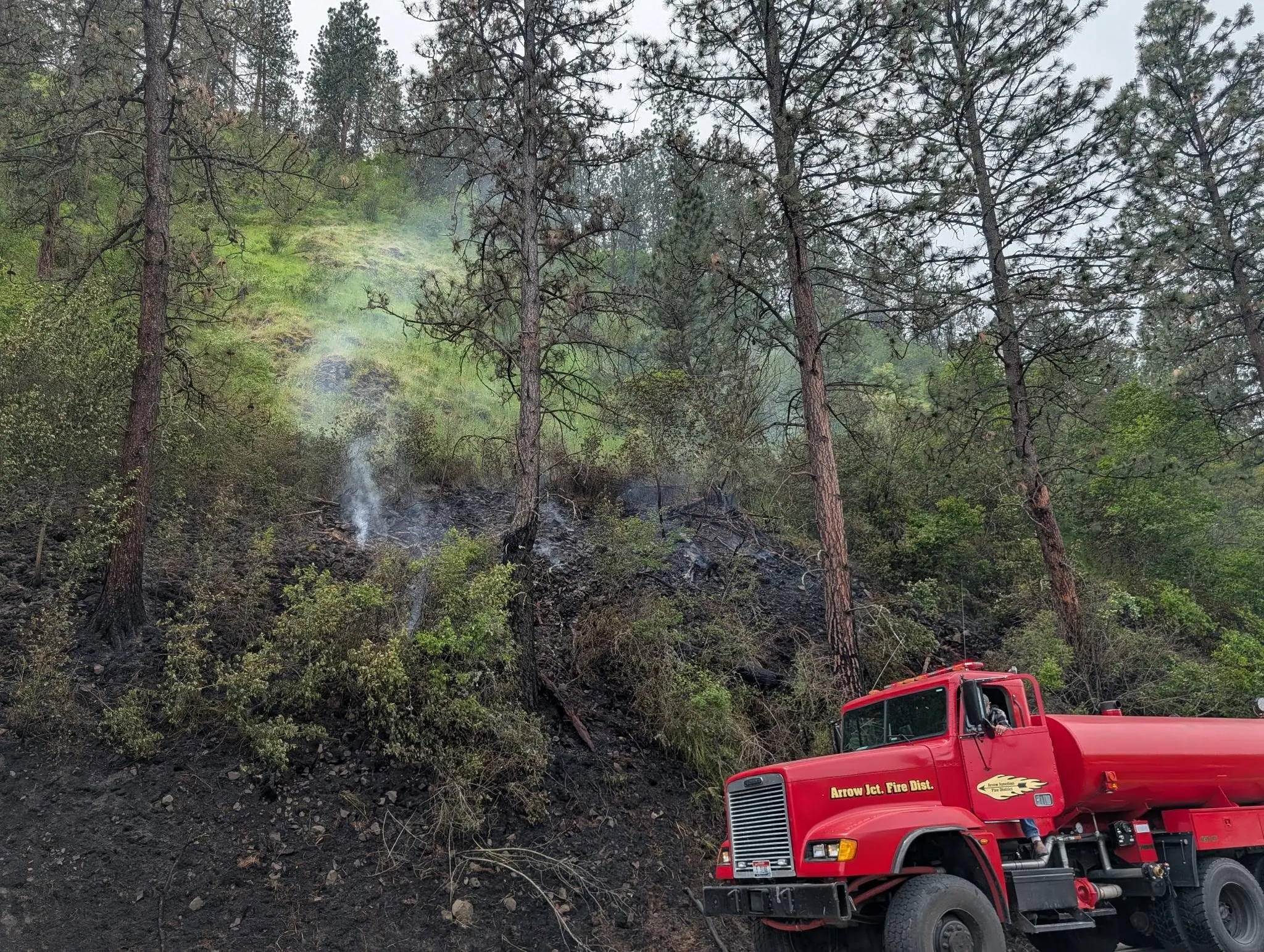 Photo courtesy of Nez Perce County Fire Department