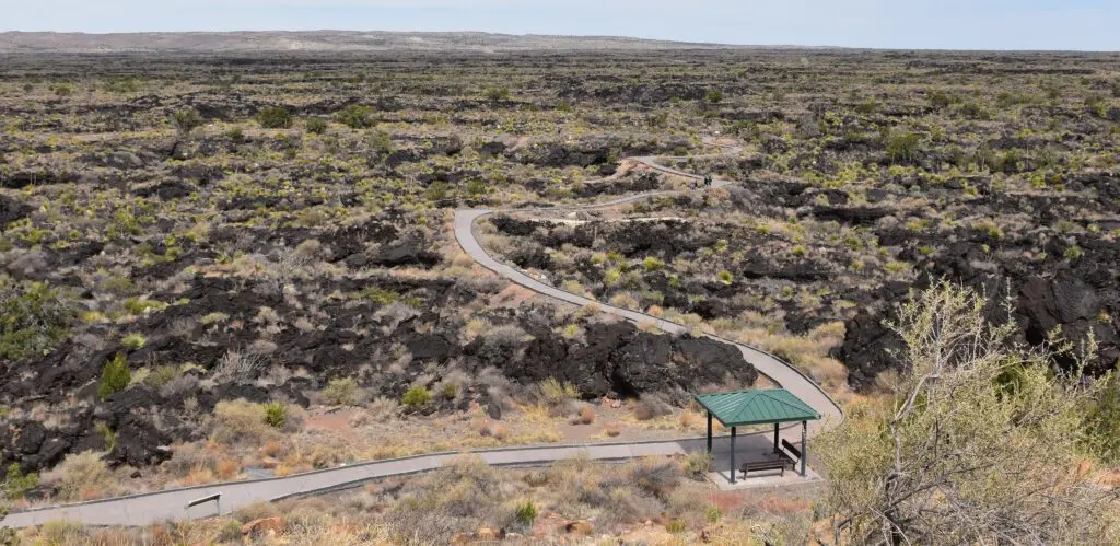 The U.S. Bureau of Land Management on May 11, 2026, officially rescinded a federal rule requiring officials to consider conservation in land management decisions in areas such as the Valley of Fires in south-central New Mexico, pictured above in 2021. (Photo courtesy BLM)