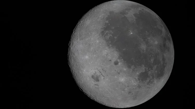 A shot of the fully illuminated moon is taken during the Artemis II mission, April 6, 2026. Photo: NASA / Public Domain.