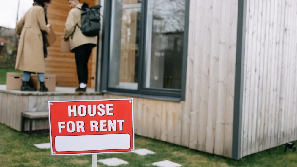 Photo by Ivan S: https://www.pexels.com/photo/red-and-white-signage-outside-the-house-8962254/