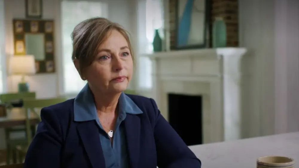 Darline Graham Nordone in a 2026 campaign ad for her late brother, U.S. Sen. Lindsey Graham. (Screenshot courtesy of Graham campaign)