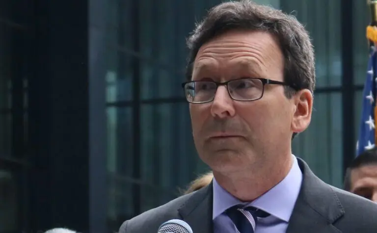Gov. Bob Ferguson seen during an event in June 2026. (Photo by Aspen Ford/Washington State Standard)