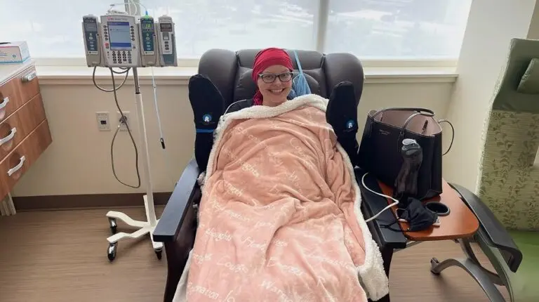 Chase Johnson of Cary, North Carolina, is among the cancer survivors and patients participating in a clinical trial for a new breast cancer vaccine. New cancer vaccines could be coming, but doctors and researchers are worried that rising vaccine hesitancy, fueled in part by the Trump administration, could blunt their impact. (Photo courtesy of Chase Johnson)