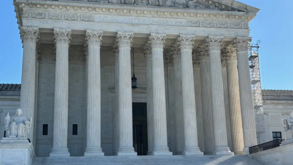 The U.S. Supreme Court on Oct. 9, 2024. (Photo by Jane Norman/States Newsroom)