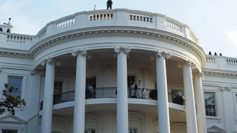 The White House, south facing, on June 11, 2026. (Photo by Ashley Murray/States Newsroom)