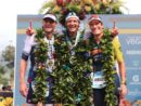 tim-odonnell-2nd-jan-frodeno-1st-and-sebastian-kienle-3rd-celebrate-after-finishing-the-ironman-world-championships-on-october-12-2019-in-kailua-kona-hawaii-photo-by-tom-pennington-getty-ima