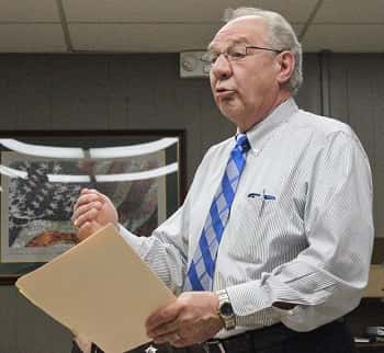 David Hendrickson, also a county resident without safe, potable water, spoke to the court about what the citizens in his area of the county go through without safe water.