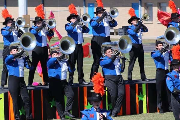 The Marching Marshals won Grand Champion at Caldwell County's Festival of Pride. Photo by David Forbis 